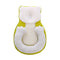 Portable Baby Bed Infant Newborn Nest Lounger Pillow Ergonomic Comfortable Mattress - Yellow