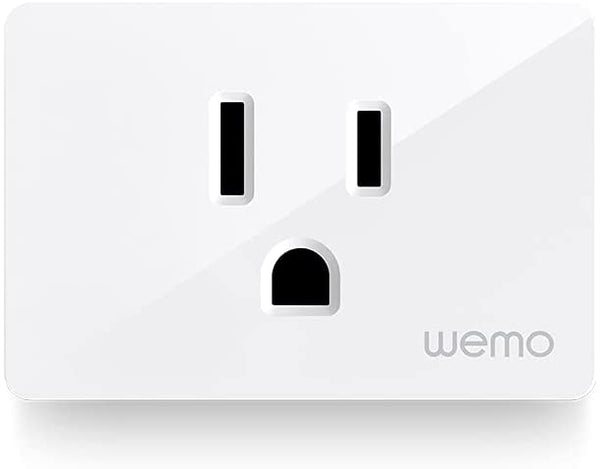 Wemo Prise intelligente (installation simple pour Smart Home, contrôle des lumières et des appareils à distance avec Alexa, Google Assistant, Apple HomeKit) - remis à neuf  sans boîte