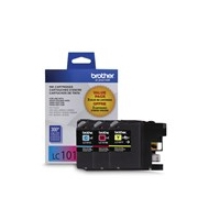 Brother LC1013PKS 3-Pack of Innobella Color Ink Cartridges, Standard Yield (1 each of Cyan, Magenta, Yellow)