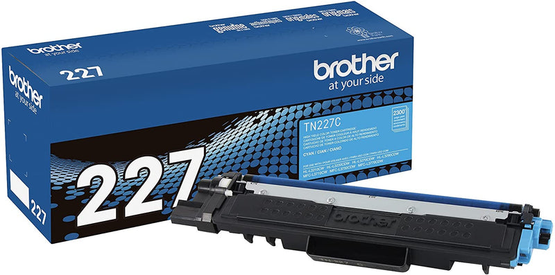 Brother® - TN-227 High Yield Cyan Toner Cartridge (TN227C)