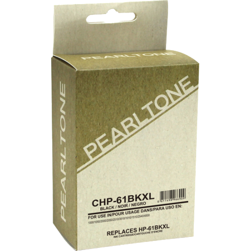 Pearltone® – Cartouche d'encre 61XL noire rendement élevé (CH563WN) – Modèle économique. - S.O.S Cartouches inc.