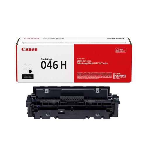 Canon® – Cartouche de toner 046H noire rendement élevé (1254C001) - S.O.S Cartouches inc.