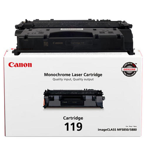 Canon® – Cartouche de toner 119 noire (3479B001) - S.O.S Cartouches inc.