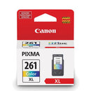 Canon® – Cartouche d'encre CL-261XL couleur haut rendement (3724C001) - S.O.S Cartouches inc.