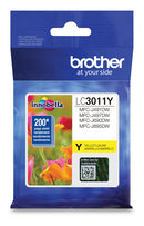 Brother® – Cartouche d'encre LC-3011 jaune rendement stantard (LC3011YS) - S.O.S Cartouches inc.