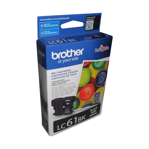 Brother® – Cartouche d'encre LC-61 noire rendement stantard (LC61BKS) - S.O.S Cartouches inc.