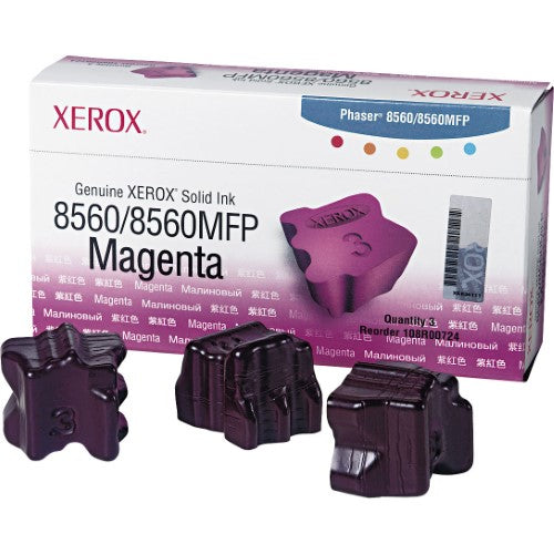 Xerox® – 108R00724 cartouche toner magenta originale xerox-3/paquet. - S.O.S Cartouches inc.