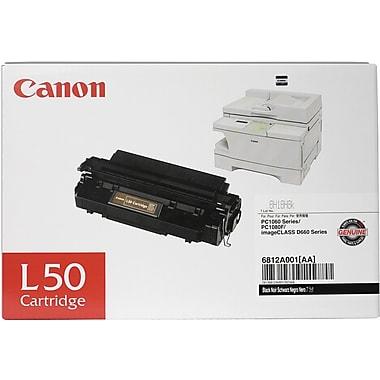 Canon® – Cartouche de toner noire L-50, rendement standard (6812A001) - S.O.S Cartouches inc.
