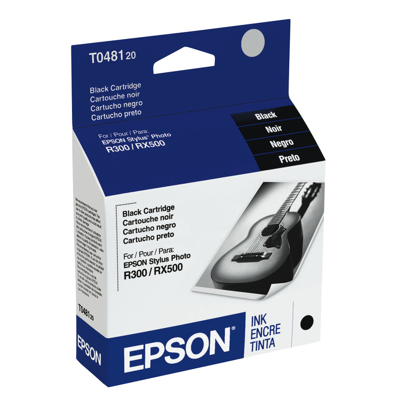 Epson® – Cartouche d'encre 48 noire rendement standard (T048120) - S.O.S Cartouches inc.