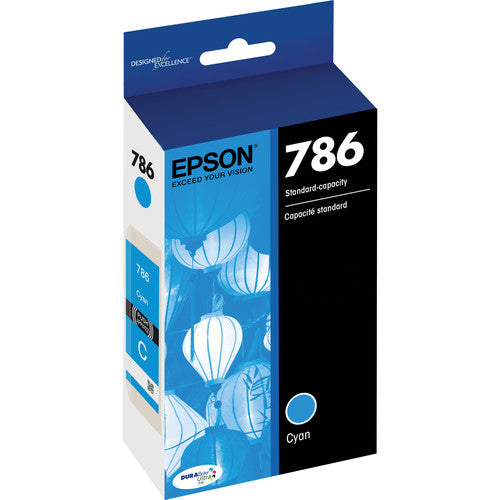 Epson® – Cartouche d'encre 786 cyan rendement standard (T786220) - S.O.S Cartouches inc.