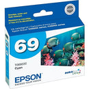 Epson® – Cartouche d'encre 69 cyan rendement standard (T069220) - S.O.S Cartouches inc.
