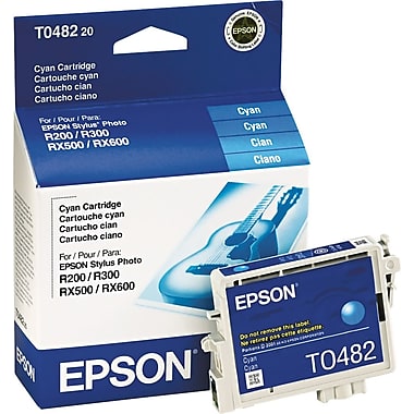 Epson® – Cartouche d'encre 48 cyan rendement standard (T048220) - S.O.S Cartouches inc.
