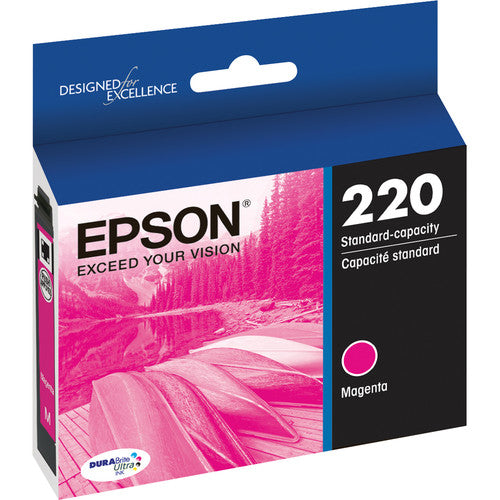 Epson® – Cartouche d'encre 220 magenta rendement standard (T220320) - S.O.S Cartouches inc.