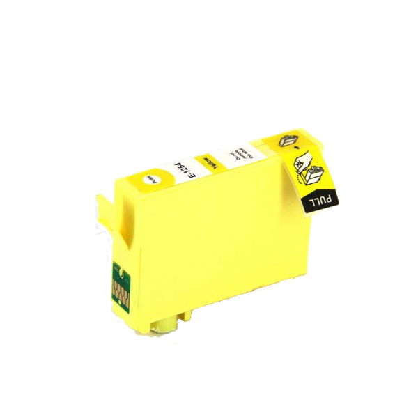 Ptone® – Cartouche d'encre 125 jaune rendement standard (T125420) – Qualité Supérieur. - S.O.S Cartouches inc.
