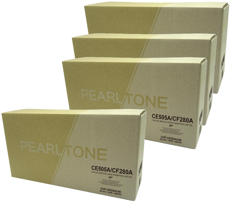 Pearltone® – Cartouche toner 05A noire rendement standard (CE505A) – Modèle économique. - S.O.S Cartouches inc.