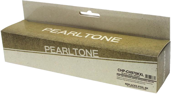 Pearltone® – Cartouche d'encre 970XL noire rendement élevé (CN625AM) – Modèle économique. - S.O.S Cartouches inc.