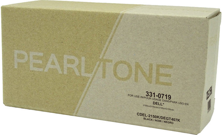 Pearltone® – Cartouche toner 331-0719 noire rendement élevé (3310719) – Modèle économique. - S.O.S Cartouches inc.