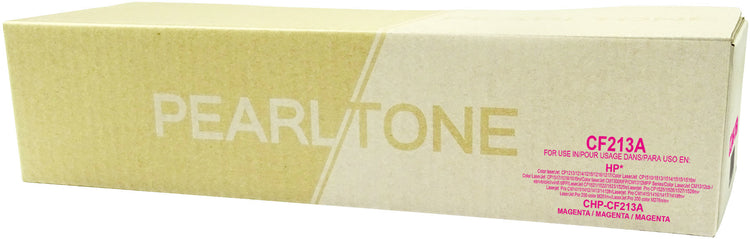 Pearltone® – Cartouche toner 131A magenta rendement standard (CF213A) – Modèle économique. - S.O.S Cartouches inc.