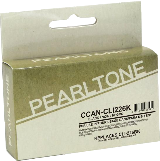 Pearltone® – Cartouche d'encre CLI-226 noire rendement élevé (4546B001AA) – Modèle économique. - S.O.S Cartouches inc.