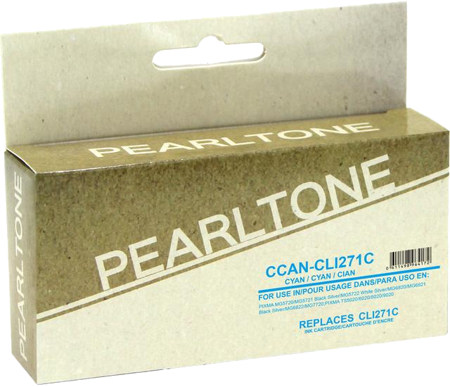 Pearltone® – Cartouche d'encre CLI-271XL cyan rendement élevé (0337C001) – Modèle économique. - S.O.S Cartouches inc.