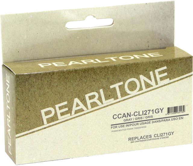 Pearltone® – Cartouche d'encre CLI-271XL gris rendement élevé (0340C001) – Modèle économique. - S.O.S Cartouches inc.
