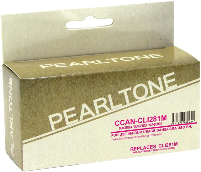 Pearltone® – Cartouche d'encre CLI-281XL magenta rendement élevé (1981C001) – Modèle économique. - S.O.S Cartouches inc.