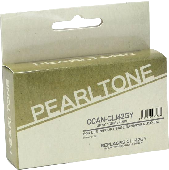 Pearltone® – Cartouche d'encre CLI-42 gris rendement standard (6390B002) – Modèle économique. - S.O.S Cartouches inc.