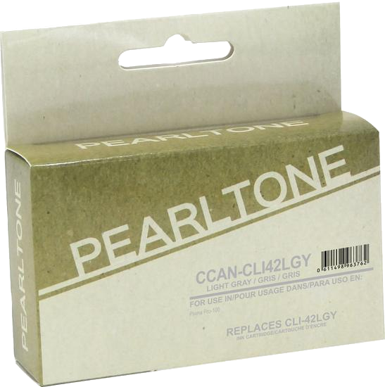 Pearltone® – Cartouche d'encre CLI-42 gris claire rendement standard (6391B002) – Modèle économique. - S.O.S Cartouches inc.