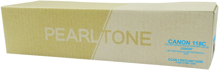 Pearltone® – Cartouche toner 118 cyan rendement standard (2661B001AA) – Modèle économique. - S.O.S Cartouches inc.
