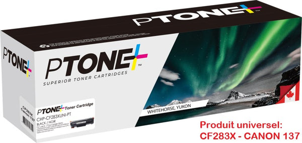 Ptone® – Cartouche toner 137 noire rendement standard (9435B001) – Qualité Supérieur. - S.O.S Cartouches inc.