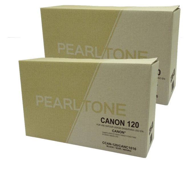 Pearltone® – Cartouche toner 120 noire rendement standard paq.2 (C1202BK) – Modèle économique. - S.O.S Cartouches inc.