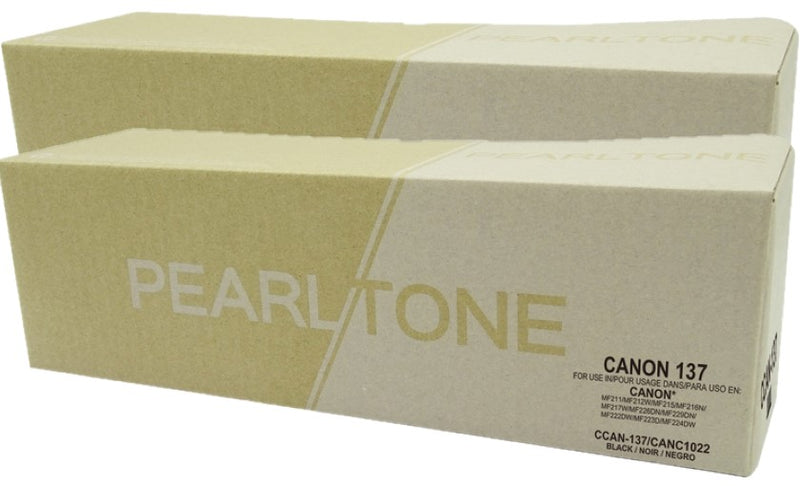 Pearltone® – Cartouche toner 137 noire rendement standard paq.2 (C1372BK) – Modèle économique. - S.O.S Cartouches inc.