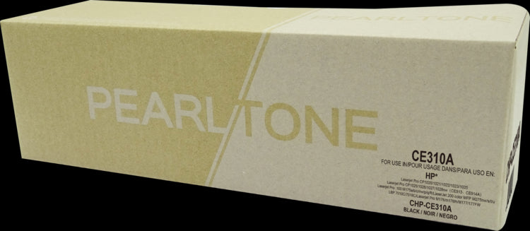 Pearltone® – Cartouche toner 126A noire rendement standard (CE310A) – Modèle économique. - S.O.S Cartouches inc.