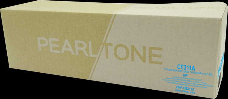 Pearltone® – Cartouche toner 126A cyan rendement standard (CE311A) – Modèle économique. - S.O.S Cartouches inc.