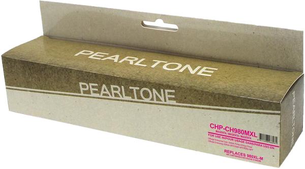 Pearltone® – Cartouche d'encre 980 magenta rendement standard (D8J08A) – Modèle économique. - S.O.S Cartouches inc.