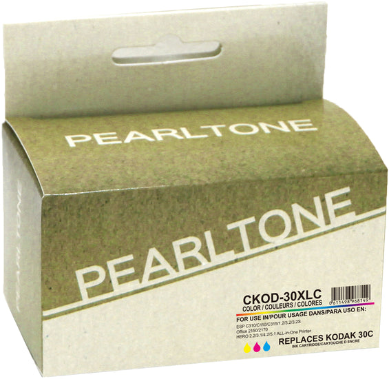 Pearltone® – Cartouche d'encre 30XL trois couleurs rendement élevé (30XL) – Modèle économique. - S.O.S Cartouches inc.