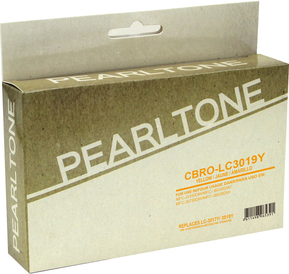 Pearltone® – Cartouche d'encre LC-3019 jaune rendement élevé (LC3019Y) – Modèle économique. - S.O.S Cartouches inc.