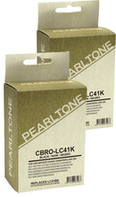 Pearltone® – Cartouche d'encre LC-41 noire rendement élevé paq.2 (LC41BK2) – Modèle économique. - S.O.S Cartouches inc.