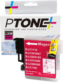 Ptone® – Cartouche d'encre LC-61 magenta rendement élevé (LC61M) – Qualité Supérieur. - S.O.S Cartouches inc.
