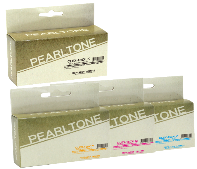 Pearltone® – Cartouche d'encre 150XL BK/C/M/Y rendement élevé paq.4 (150XLCL4) – Modèle économique. - S.O.S Cartouches inc.