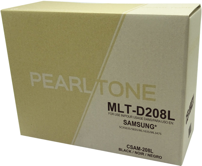 Pearltone® – Cartouche toner MLT-D208L noire rendement élevé (MLTD208L) – Modèle économique. - S.O.S Cartouches inc.
