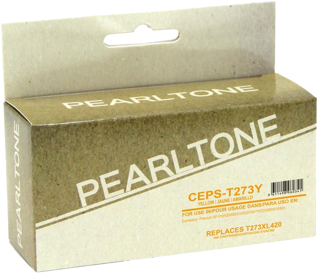 Pearltone® – Cartouche d'encre 273XL jaune rendement élevé (T273XL420) – Modèle économique. - S.O.S Cartouches inc.
