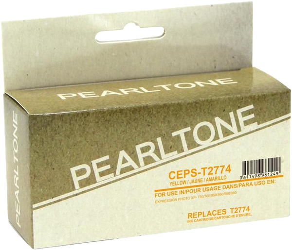 Pearltone® – Cartouche d'encre 277XL jaune rendement élevé (T277XL420) – Modèle économique. - S.O.S Cartouches inc.