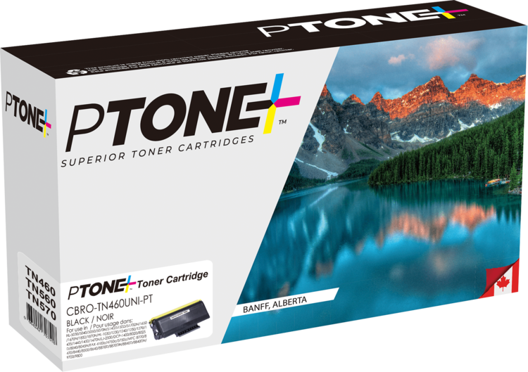 Ptone® – Cartouche toner TN-570 noire rendement élevé (TN570BK) – Qualité Supérieur. - S.O.S Cartouches inc.