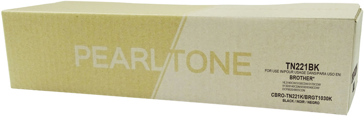 Pearltone® – Cartouche toner TN-221 noire rendement standard (TN221BK) – Modèle économique. - S.O.S Cartouches inc.