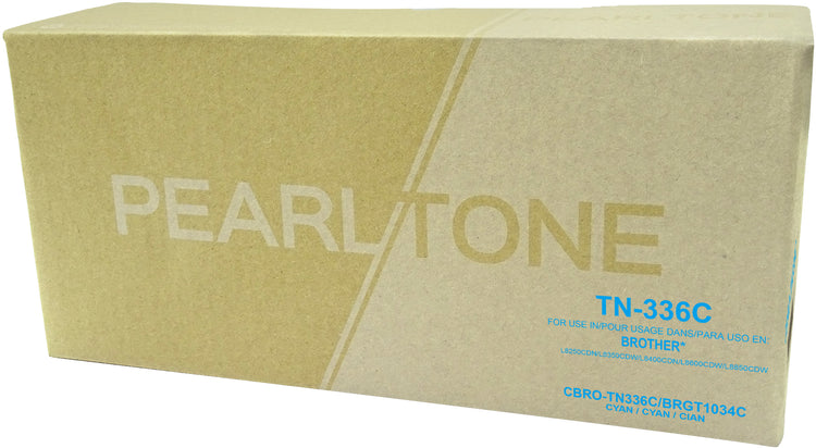 Pearltone® – Cartouche toner TN-336 cyan rendement élevé (TN336C) – Modèle économique. - S.O.S Cartouches inc.