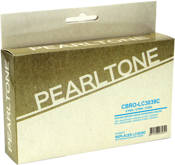 Pearltone® – Cartouche d'encre LC-3039 cyan rendement élevé (LC3039C) – Modèle économique. - S.O.S Cartouches inc.