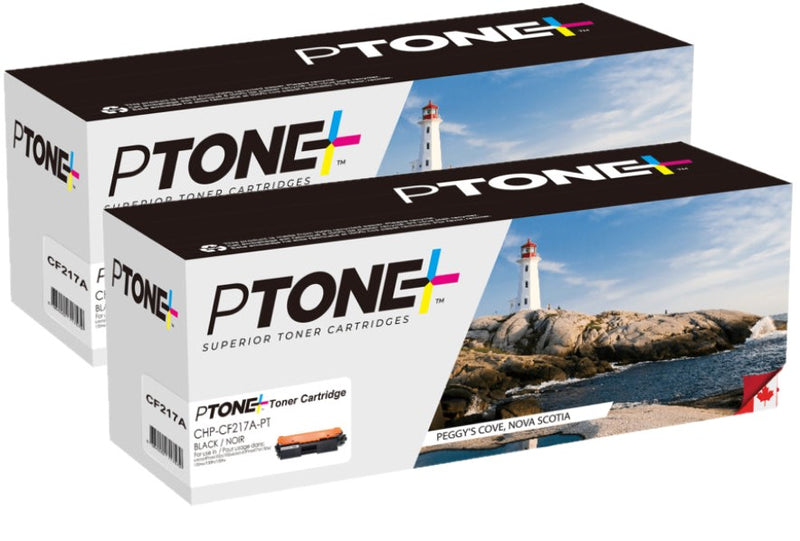 Ptone® – Cartouche toner 17A noire rendement standard (CF217A) – Qualité Supérieur.