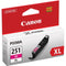 Canon® – Cartouche de toner CLI-251XL magenta haut rendement (6450B001) - S.O.S Cartouches inc.